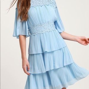 LULU’s NWT Baby Blue Dress